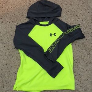 Hooded Under Armour shirt
